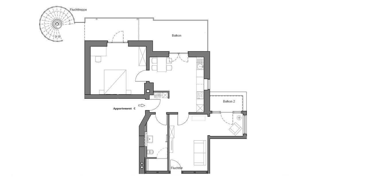 Appartements Am Kurpark Bad Pyrmont Luaran gambar